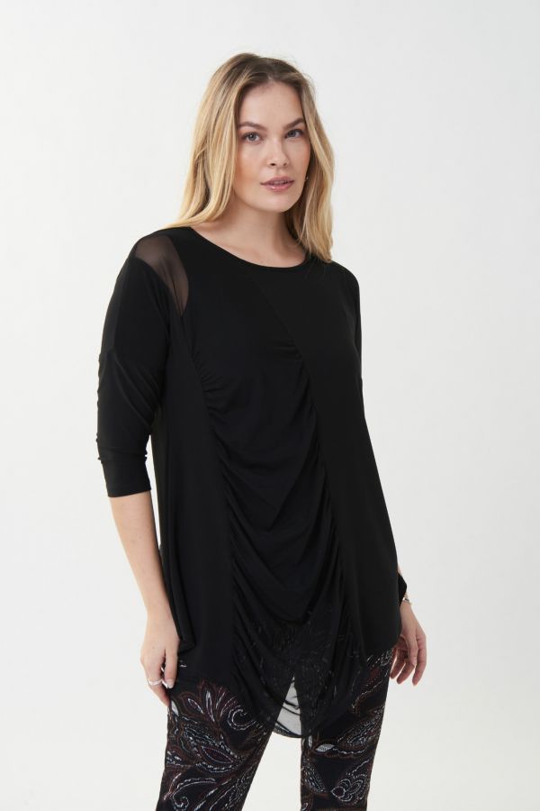 Sheer Shoulder Tunic Style 223085