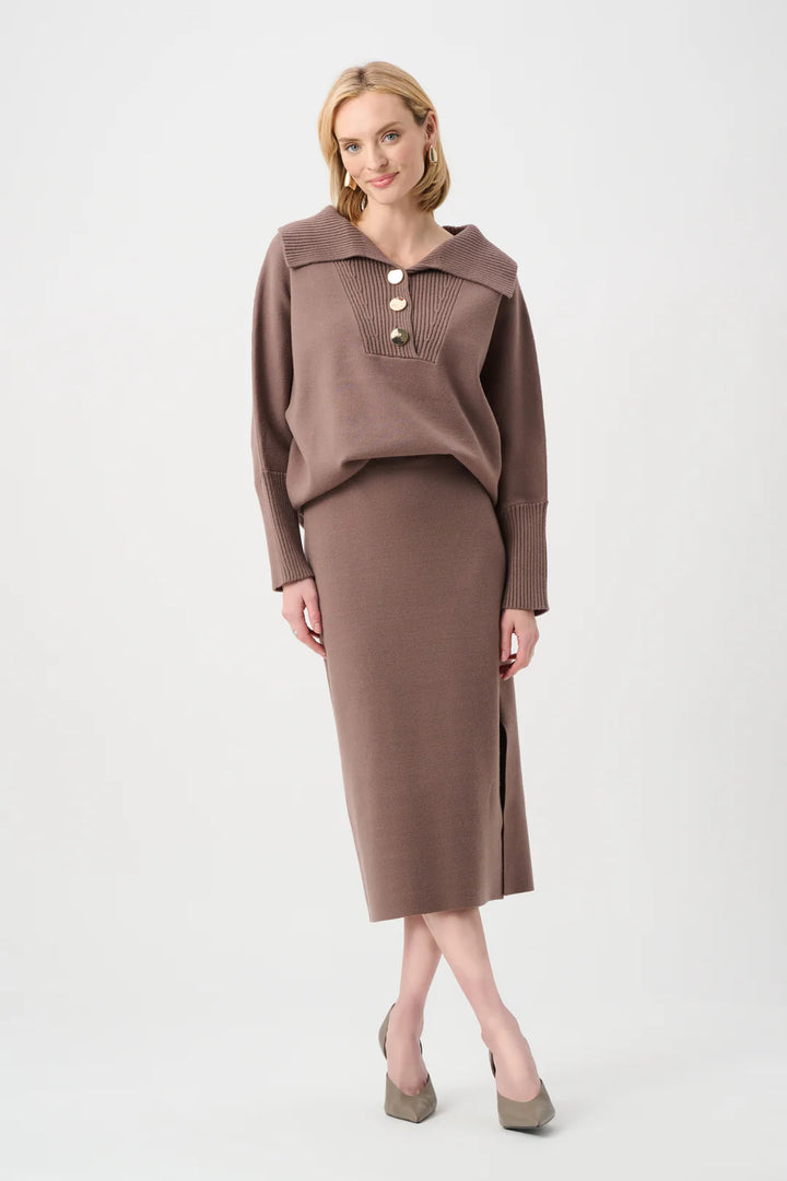 Joseph Ribkoff Shawl-Neck Sweater Style 263938 2
