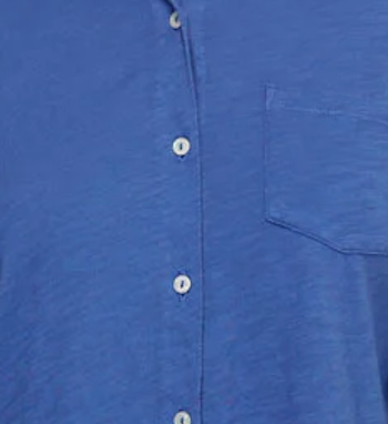 Elliott Lauren Button Down Shirt Lapis