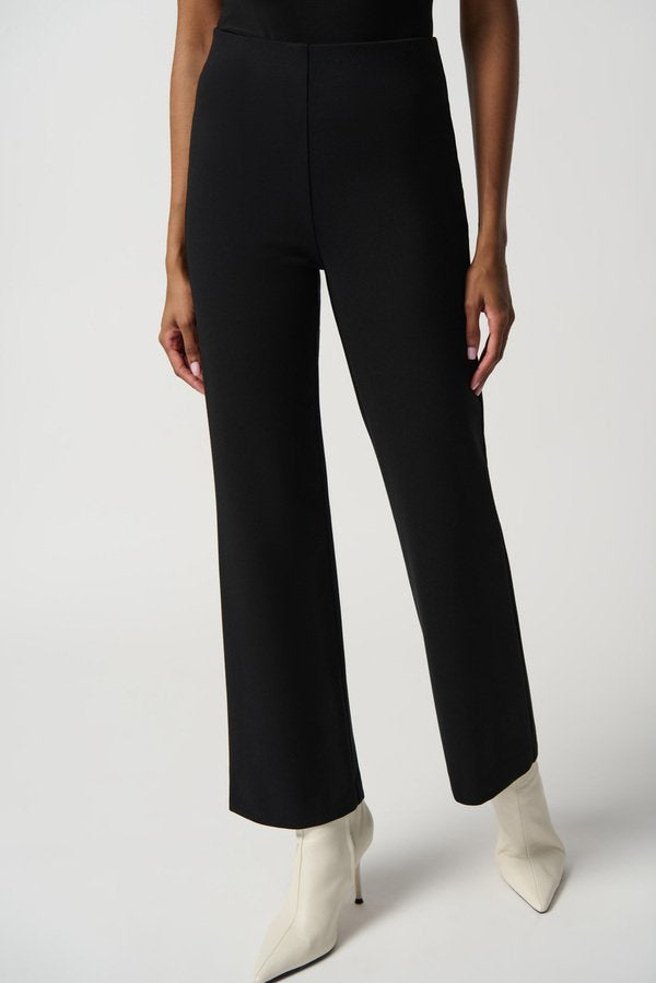 Heavy Knit Flared Leg Pant Style 234170 Front.