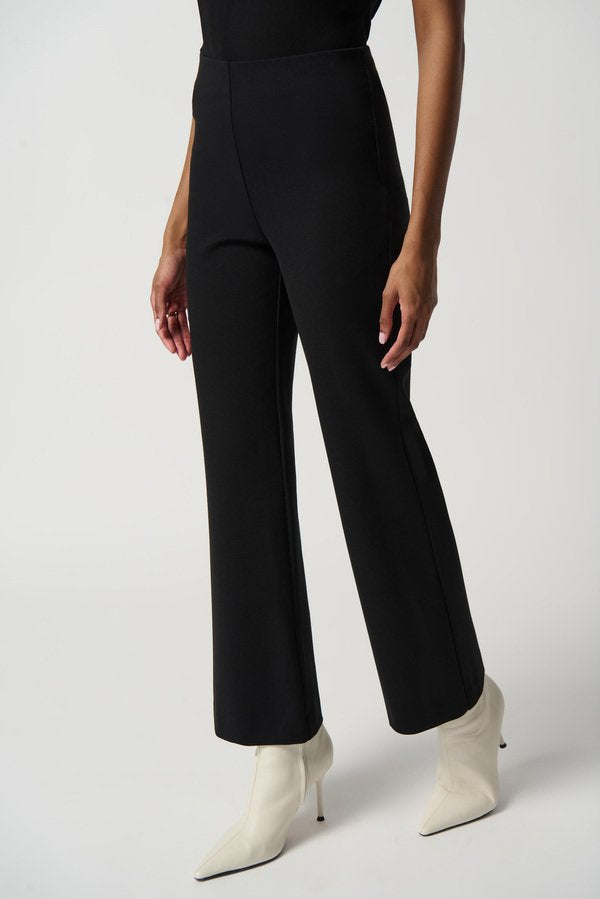 Heavy Knit Flared Leg Pant Style 234170 Side.