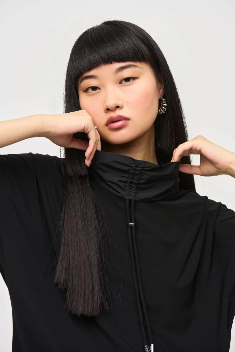 Silky Knit Cropped Jumpsuit Style 243137 Detail