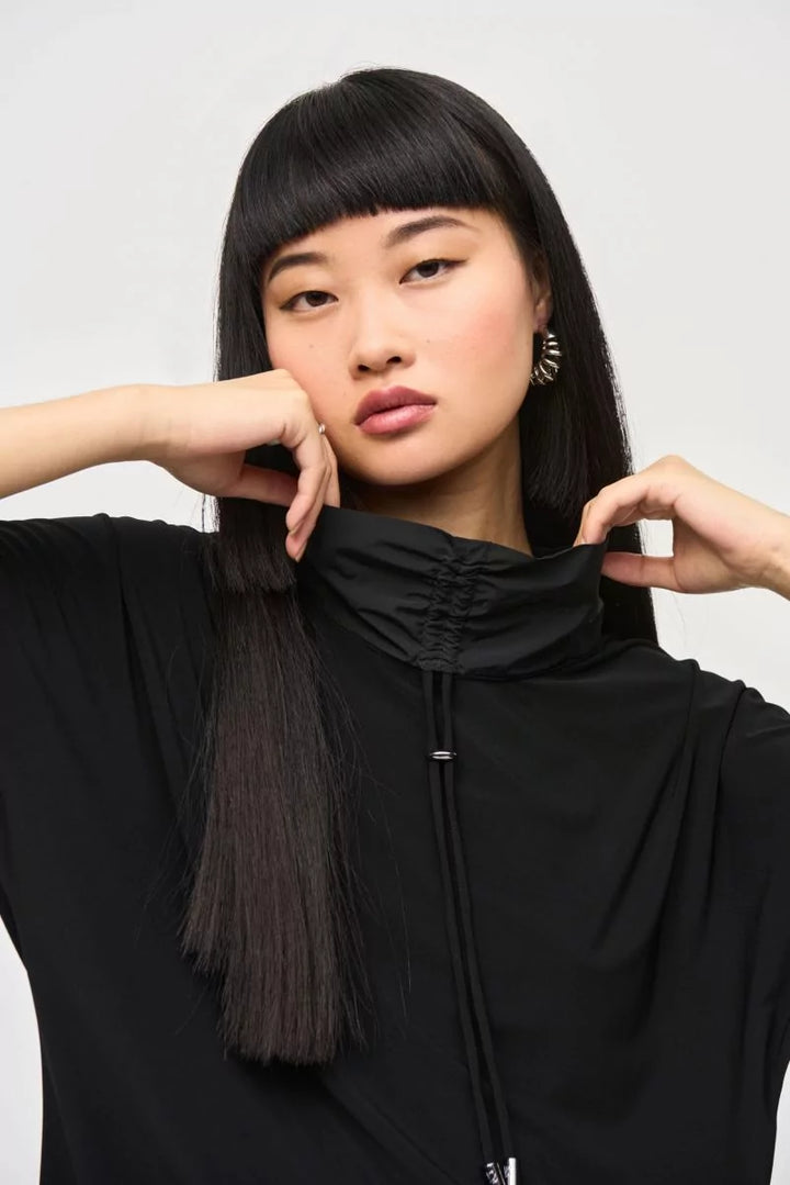 Silky Knit Cropped Jumpsuit Style 243137 Detail