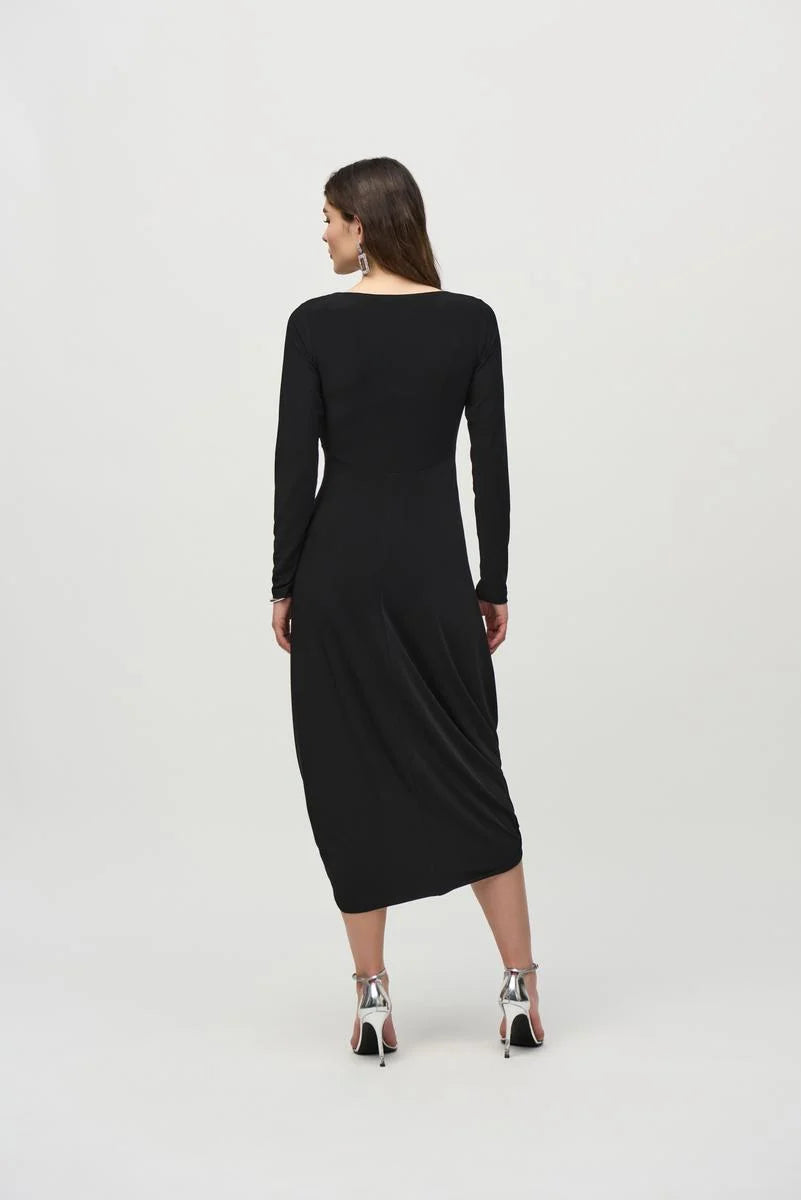 Silky Knit Cocoon Dress Style 244250 Back