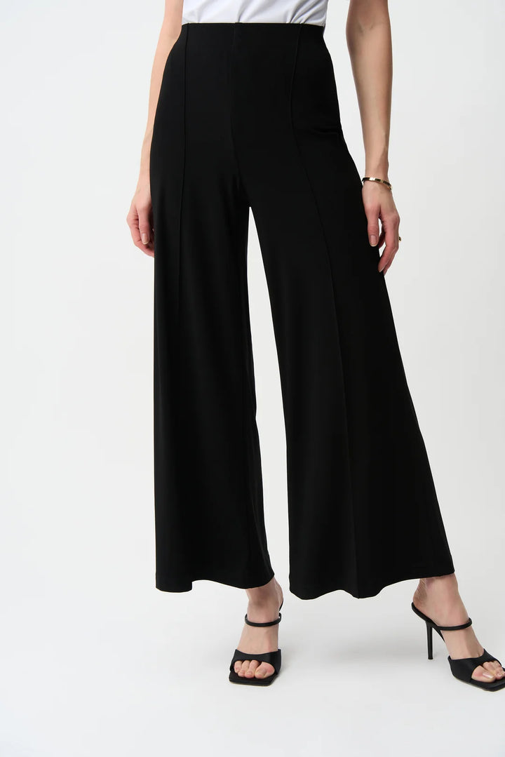Joseph Ribkoff Pull-On Wide Leg Pants Style 251017 Black 1