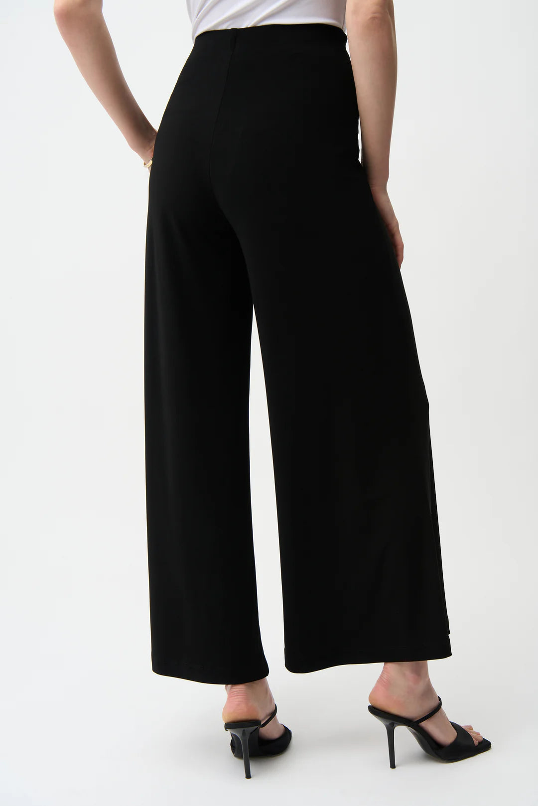 Joseph Ribkoff Pull-On Wide Leg Pants Style 251017 Black 3