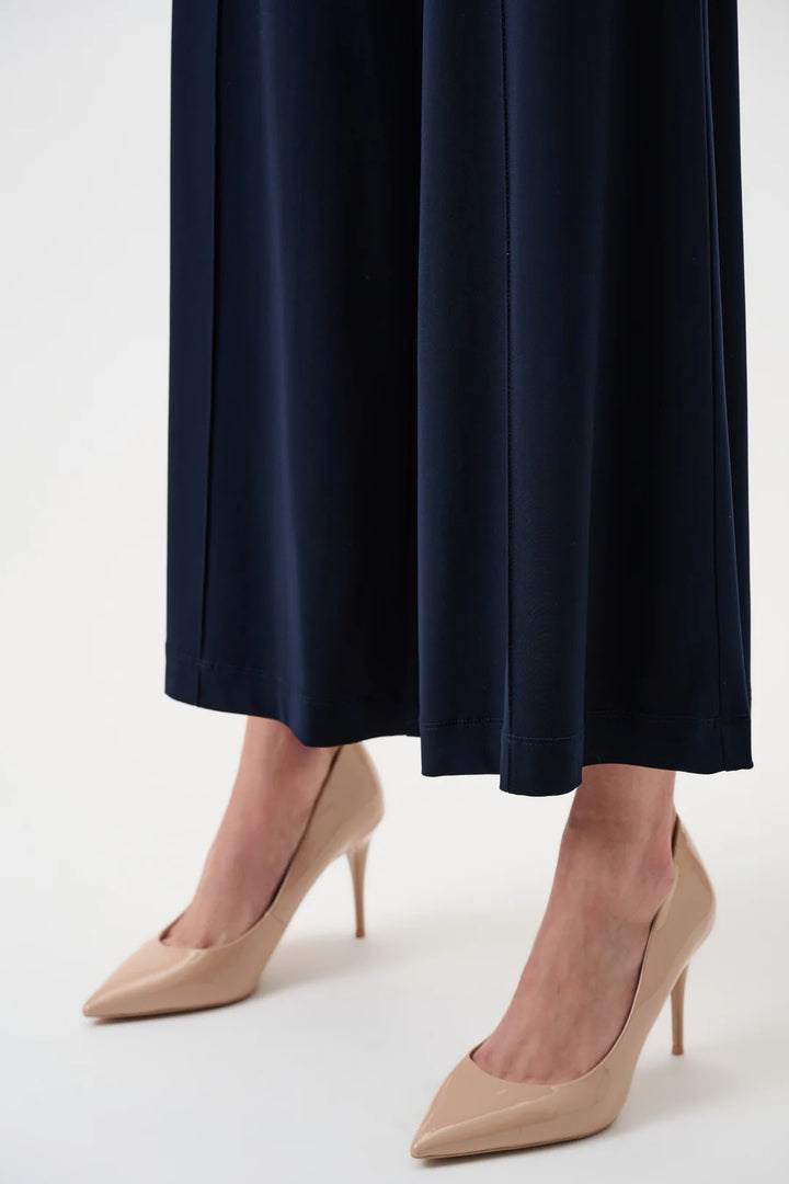 Joseph Ribkoff Pull-On Wide Leg Pants Style 251017 Midnight 3