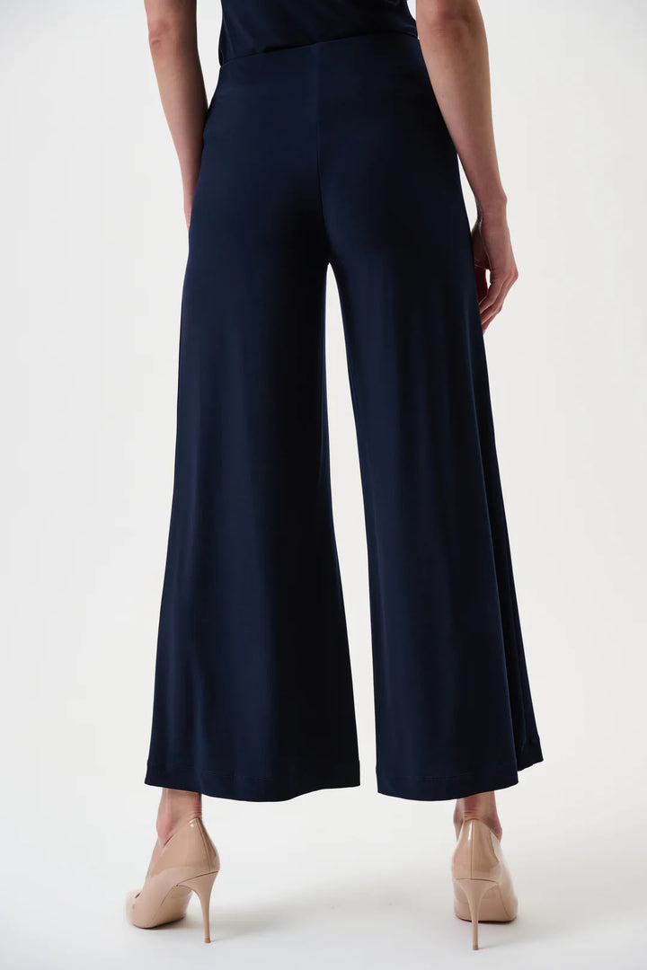 Joseph Ribkoff Pull-On Wide Leg Pants Style 251017 Midnight 4