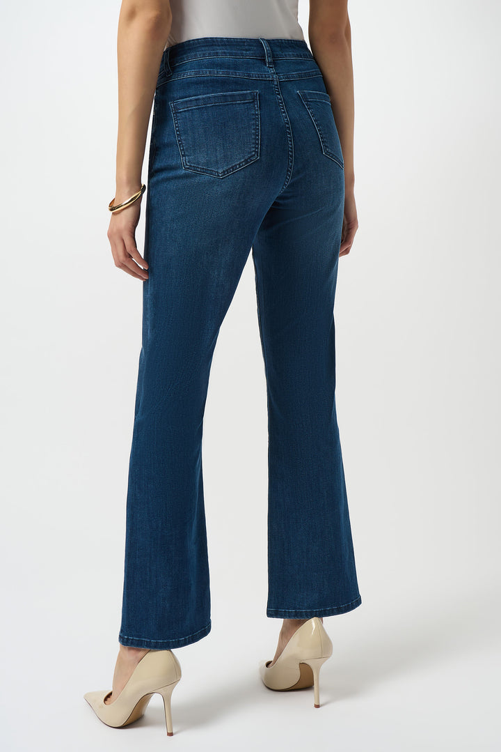 Joseph Ribkoff Medium Blue Denim Classic Bootcut Stretch Jeans 251967 - Brooke 2