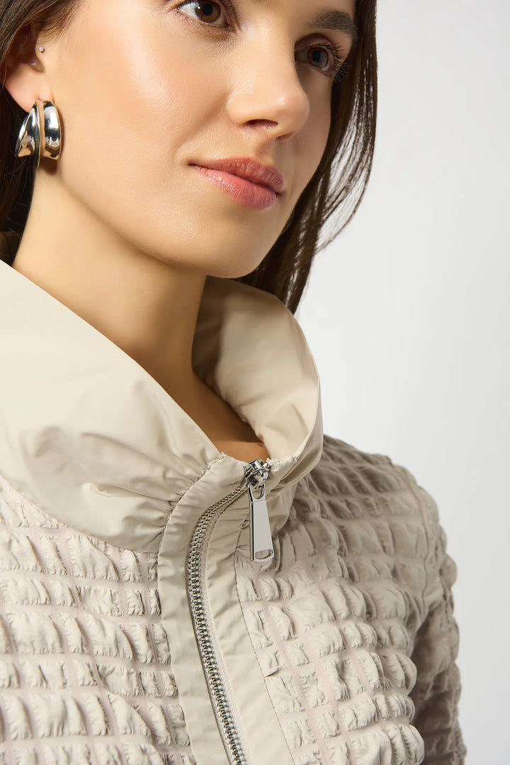 Joseph Ribkoff Bubble Jacquard A-Line Top Style 253070 3