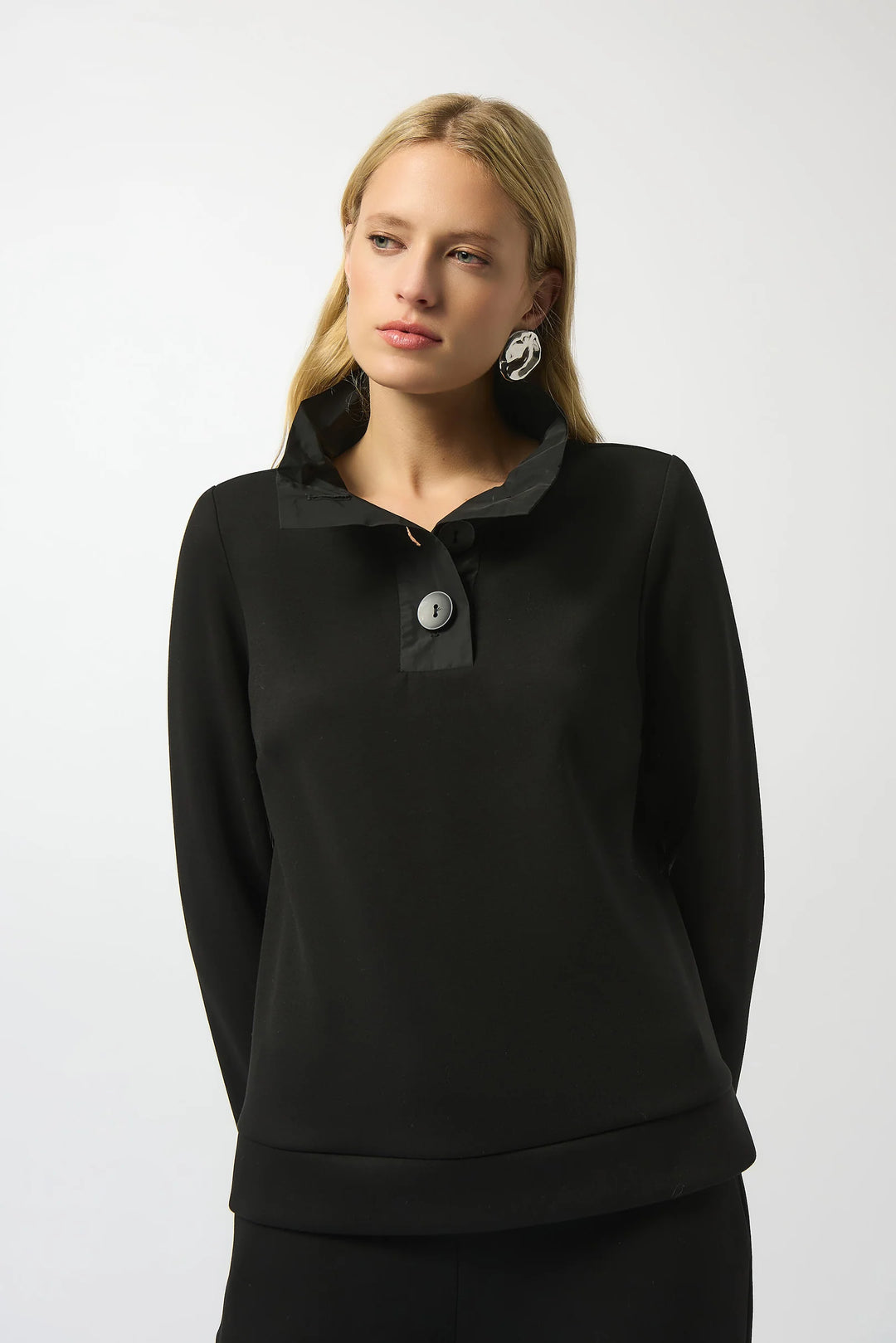 Joseph Ribkoff Scuba Jersey Boxy Top Style 253190 1
