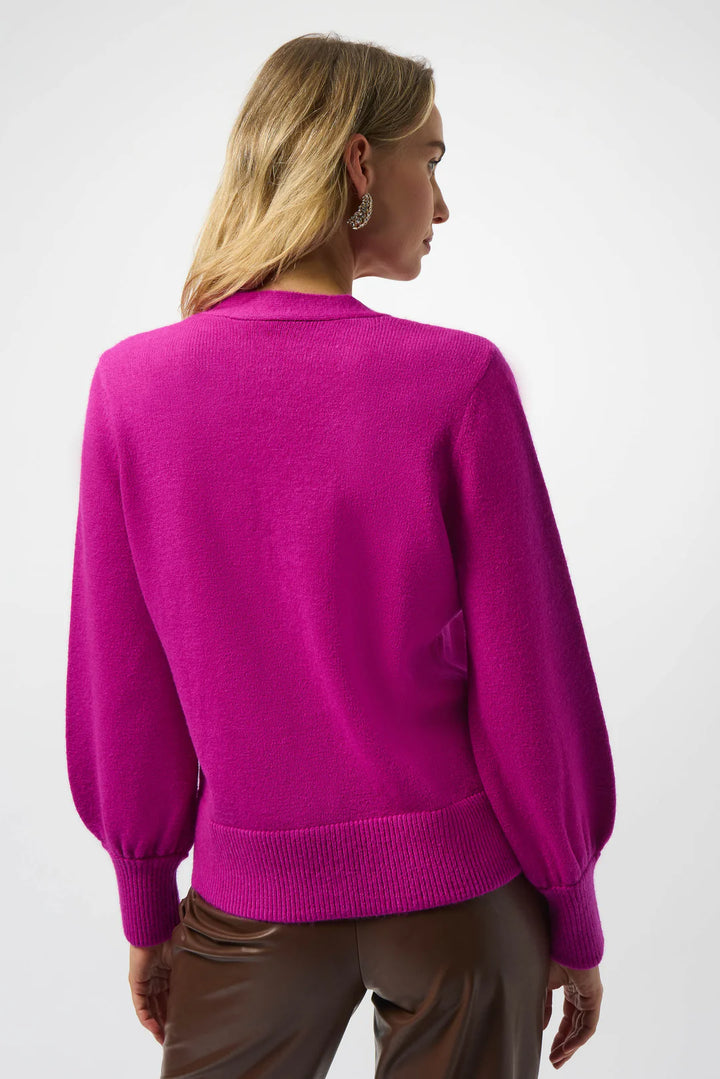 Joseph Ribkoff Cardigan with Puff Sleeves Style 253906 6