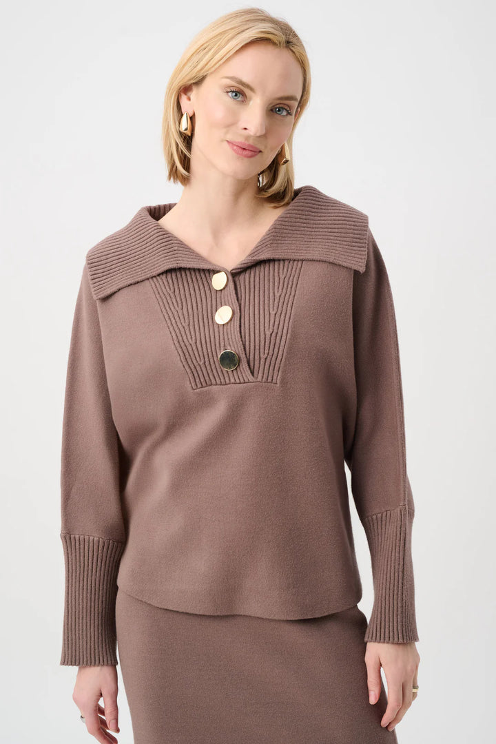 Joseph Ribkoff Shawl-Neck Sweater Style 263938 1