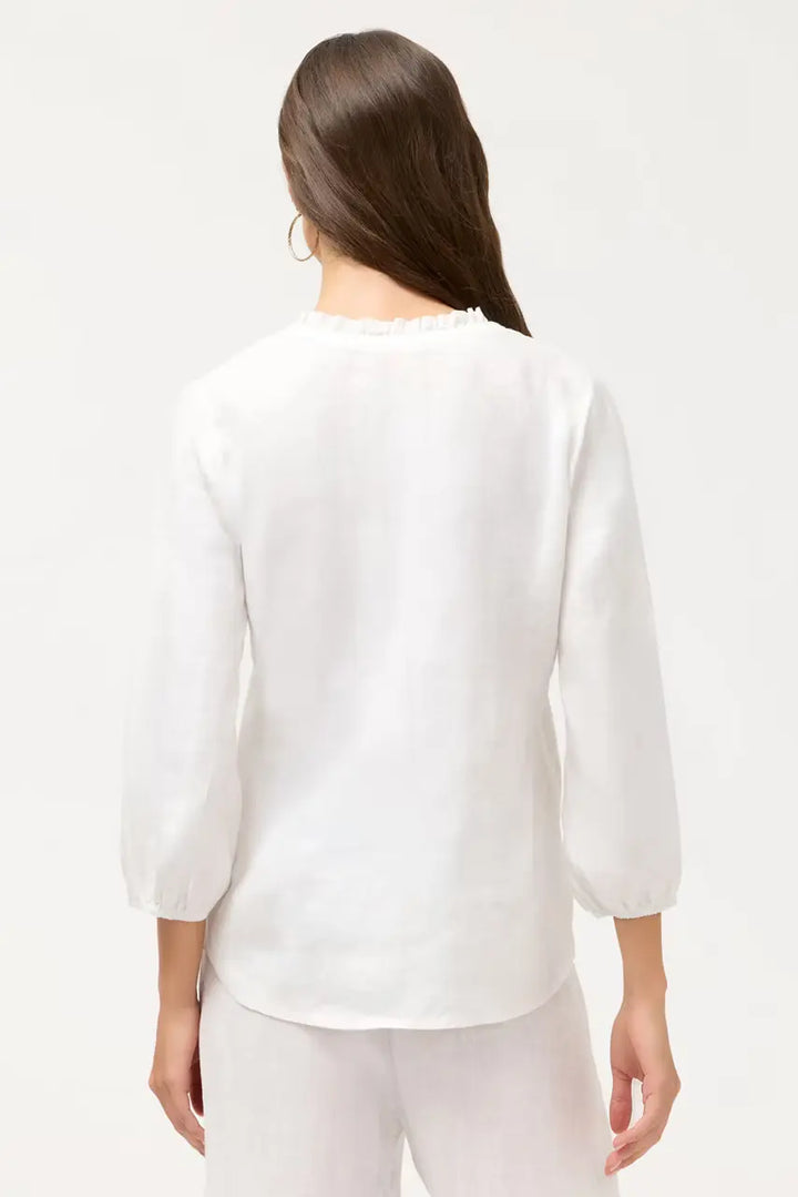 Johnny Was Ruffled Field Blouse - Adina 4