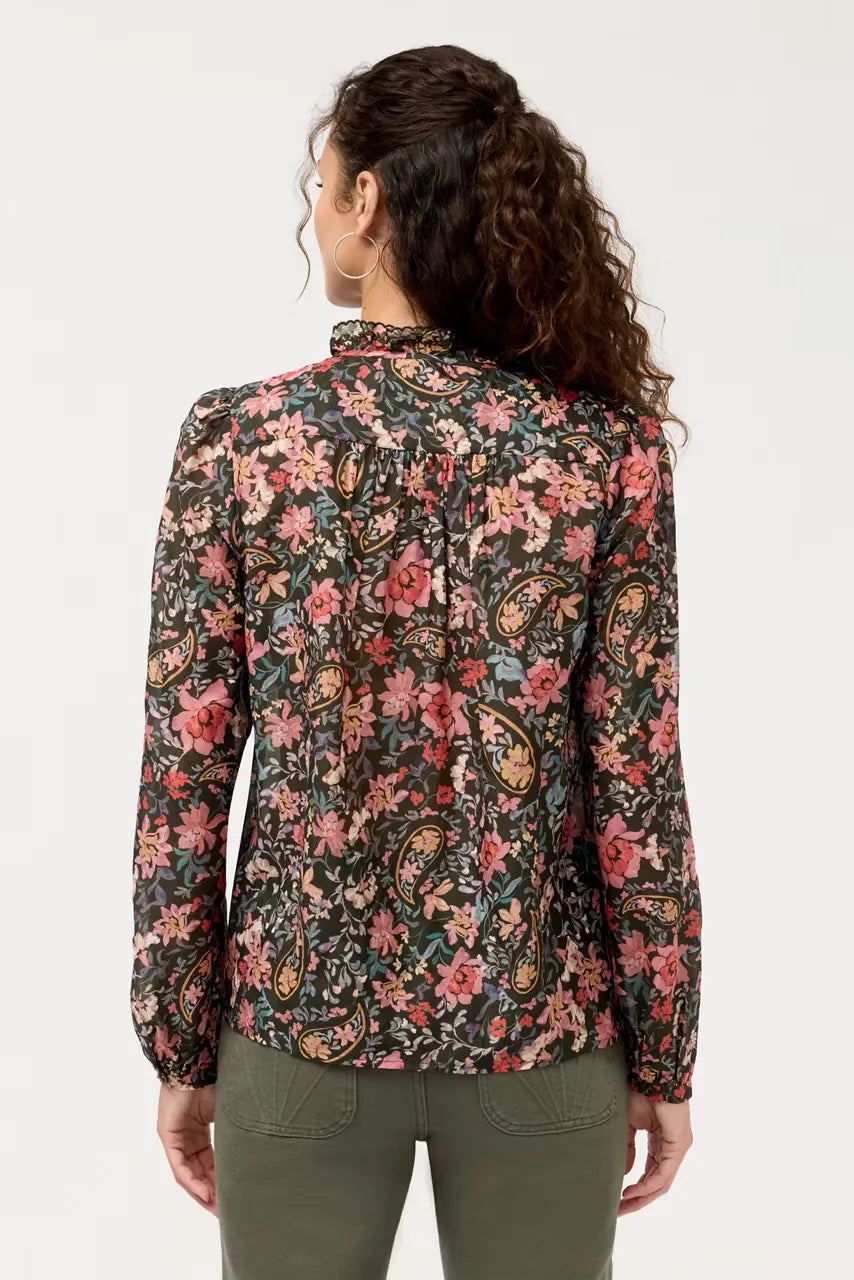 Johnny Was Hanneth Pintuck Blouse English Fields 3