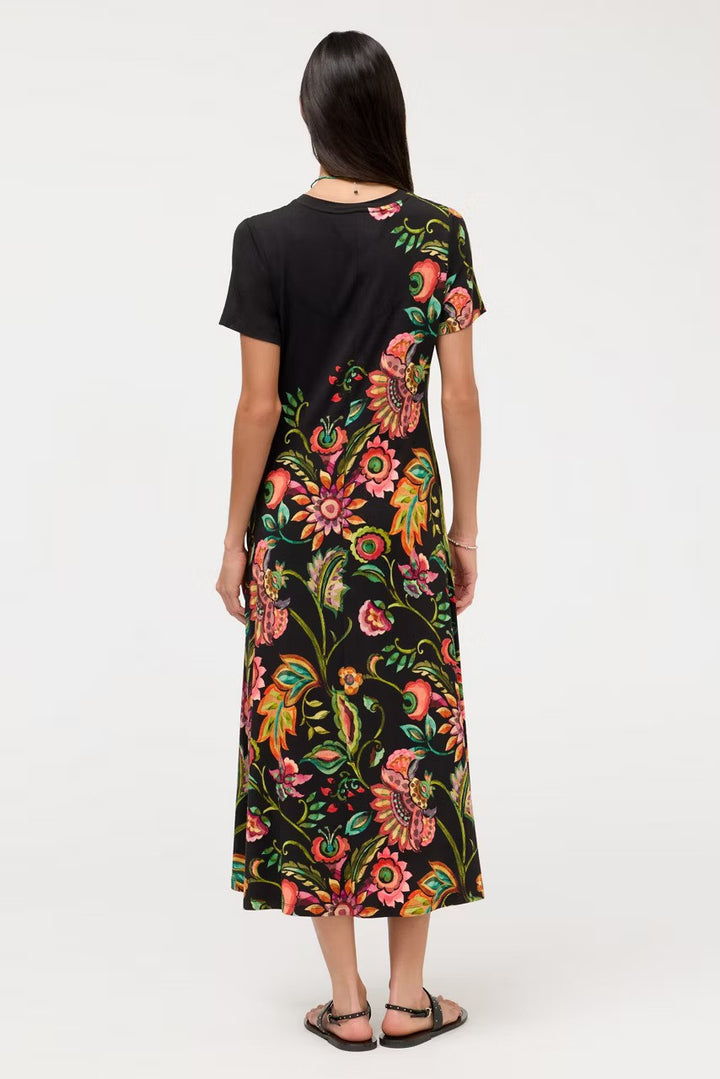 Johnny Was The Janie Favorite Cap Sleeve Dress Valley of the Fleurs 3