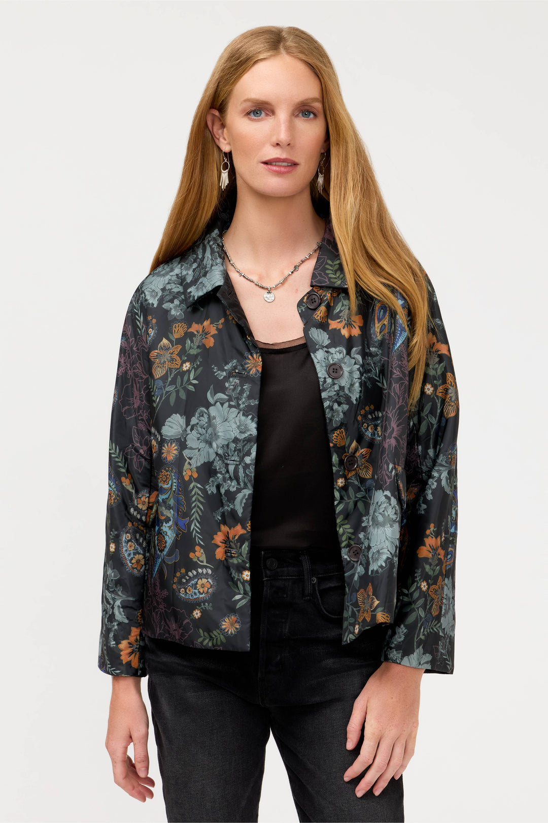 Johnny Was Lightweight Packable Reversible Puffer 2