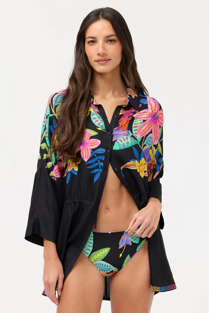 Johnny Was Scabioso Button Down Tunic 3