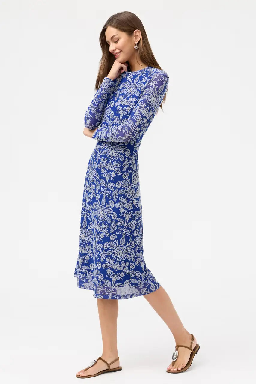 Johnny Was Shelly Midi Mesh Dress 2