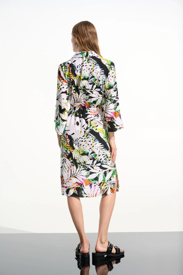Joseph Ribkoff Crinkle Print Shirt Dress Style 261623 5