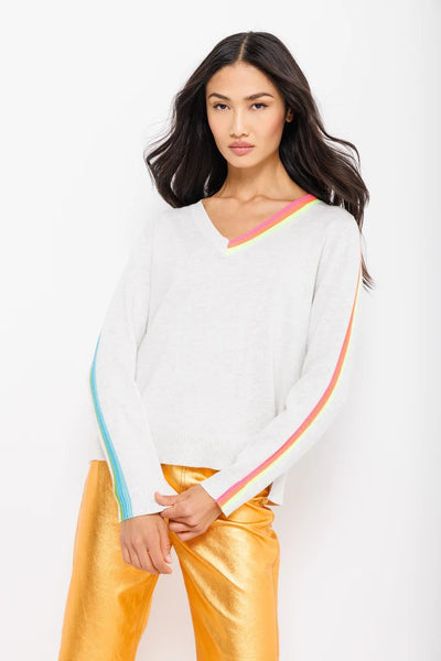 Lisa Todd Color Code Sweater Mineral Front