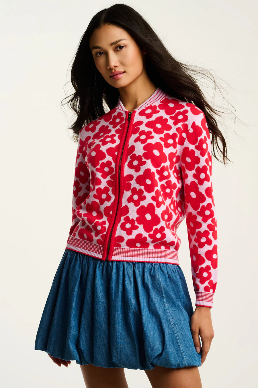 Lisa Tod Daisy Dreamer Cotton Jacket - Vintage Lace Combo 2