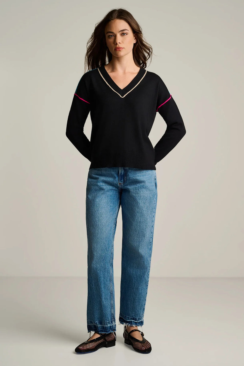 Lisa Todd Pop Stix Cotton Cashmere Sweater 2