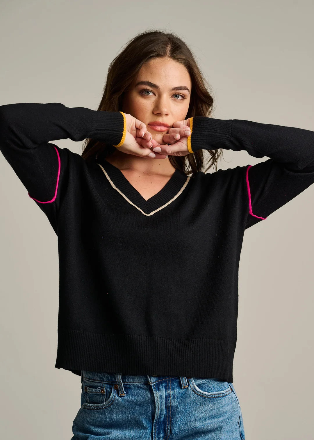 Lisa Todd Pop Stix Cotton Cashmere Sweater 3