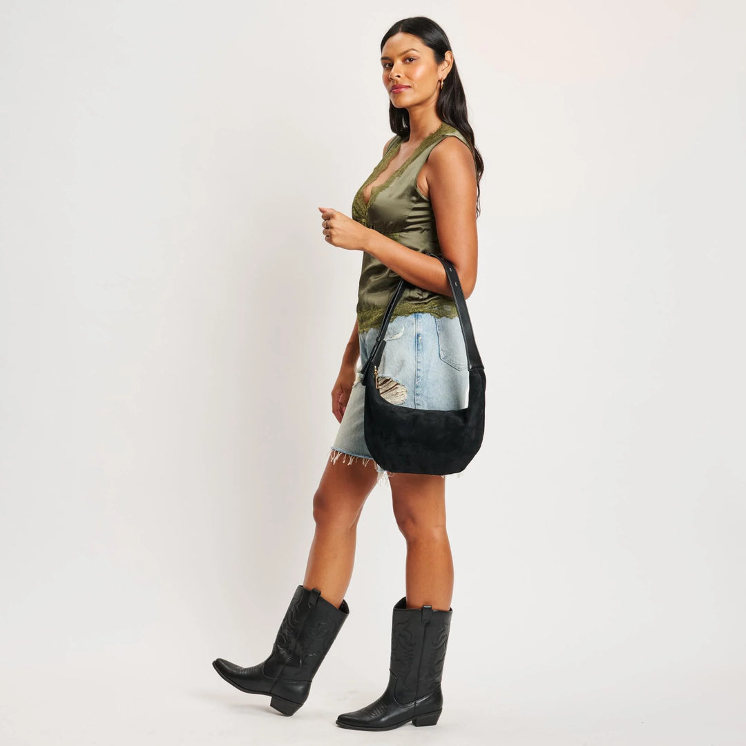 Moda Luxe Elodie Shoulder Bag Black 1