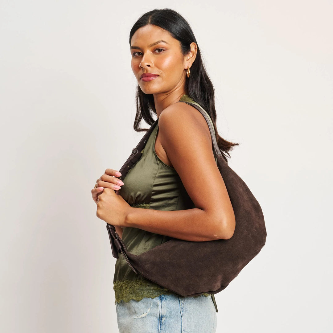 Moda Luxe Elodie Shoulder Bag Chocolate 2