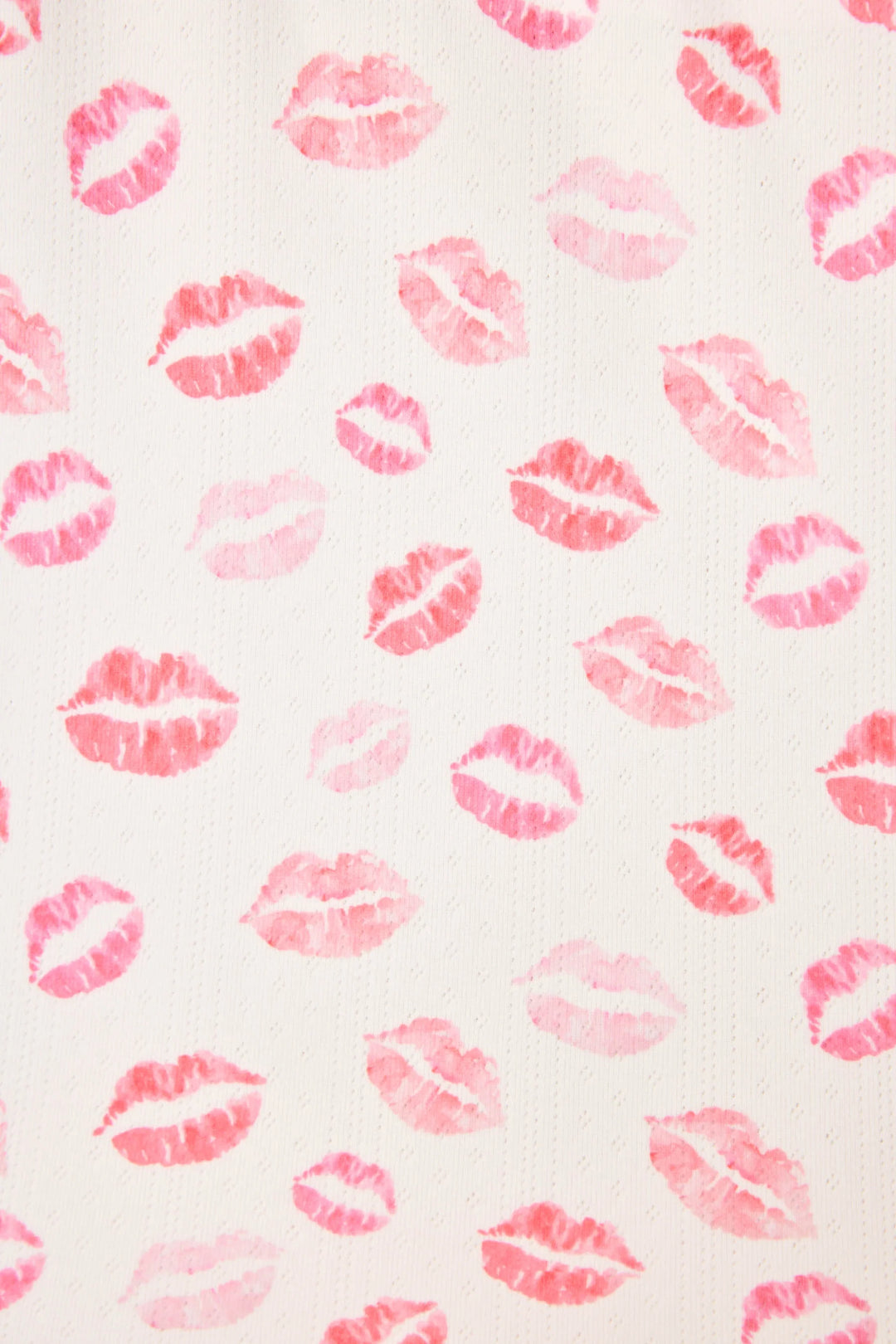 PJ Salvage Valentine's Day Kisses Print 3-Piece PJ Set 6