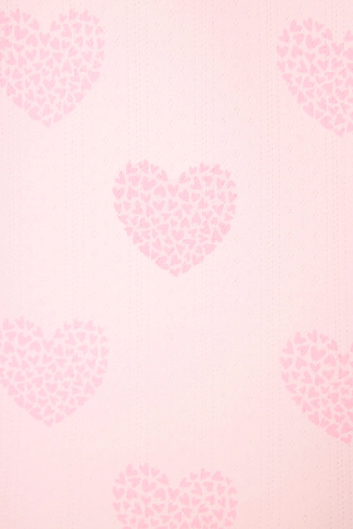 PJ Salvage Valentine's Day Leopard Hearts Print 3-Piece PJ Set 7