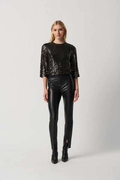 Sequin Boxy Top Style 234176