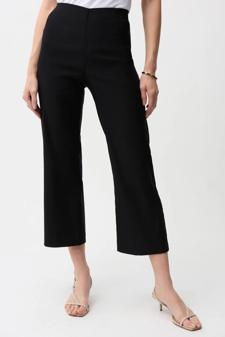 Joseph Ribkoff Soft Micro Twill Pull-On Culotte Pants Style 261024 1