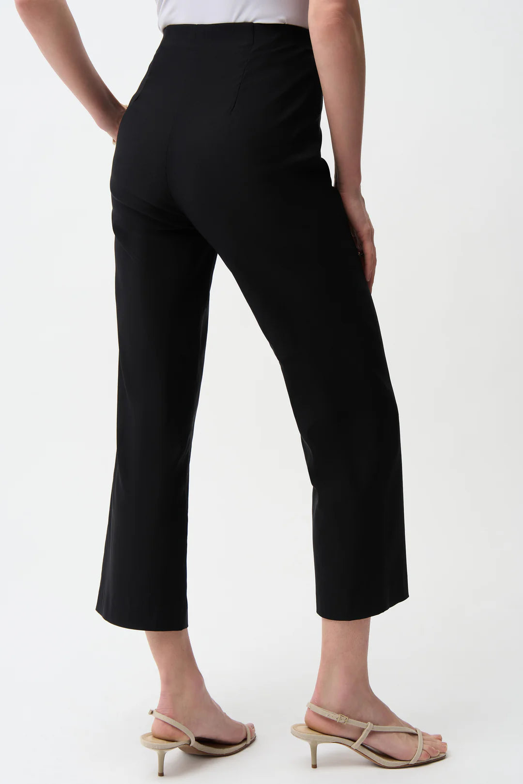 Joseph Ribkoff Soft Micro Twill Pull-On Culotte Pants Style 261024 3
