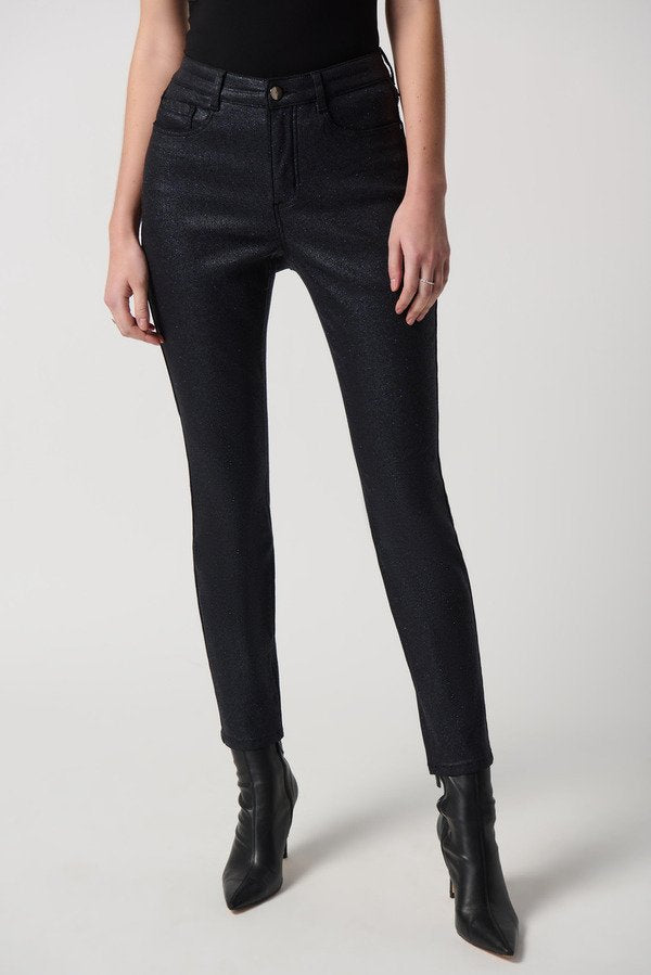 Sparkly Foiled Classic Slim Fit Jeans Style 234926