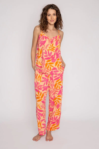 Tropical Punch Lounge Set Orange Crush Full Front.