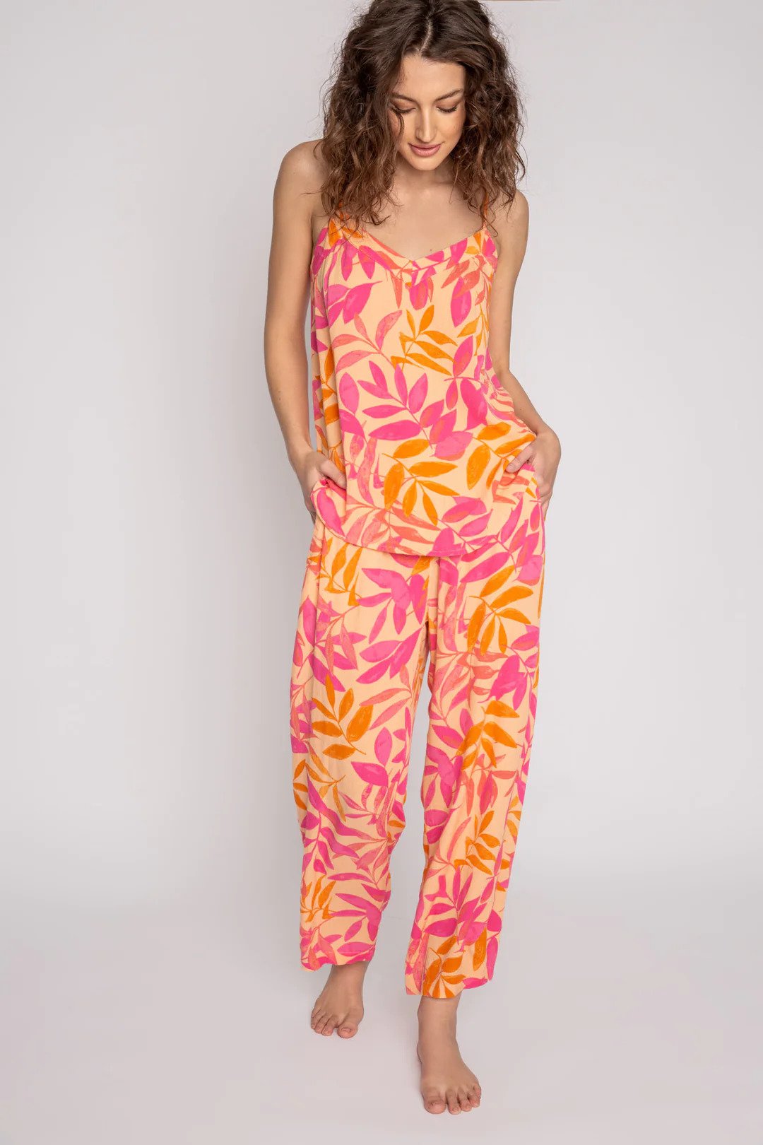 Tropical Punch Lounge Set Orange Crush in Stride.