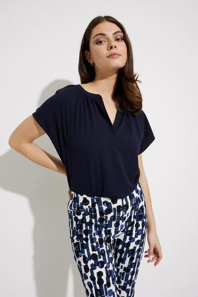 Abstract Print Pants Style 232263 Pose.