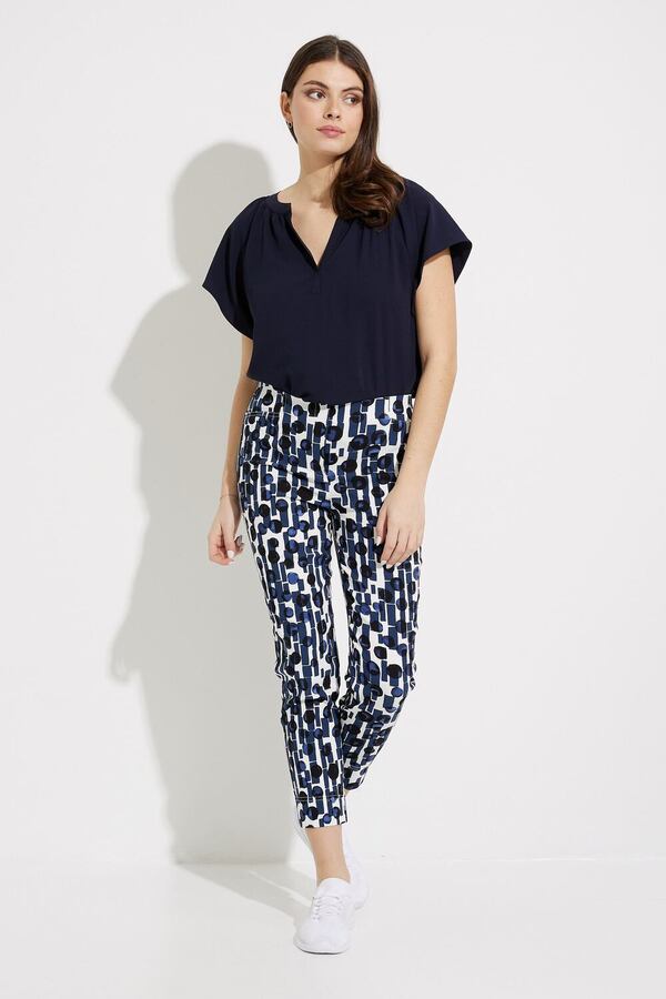Abstract Print Pants Style 232263 Full.