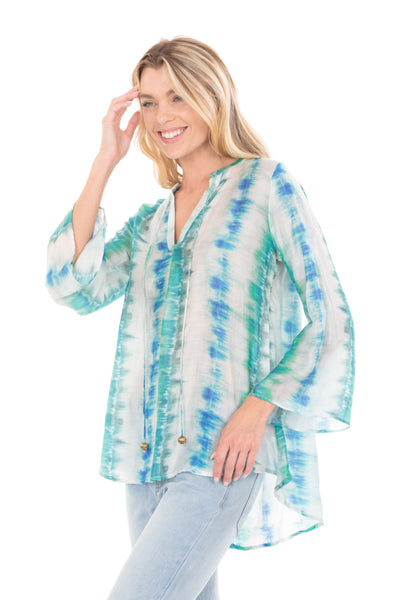 APNY Tie Dye Crepe Tunic Side.