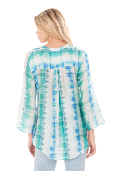 APNY Tie Dye Crepe Tunic BAck.