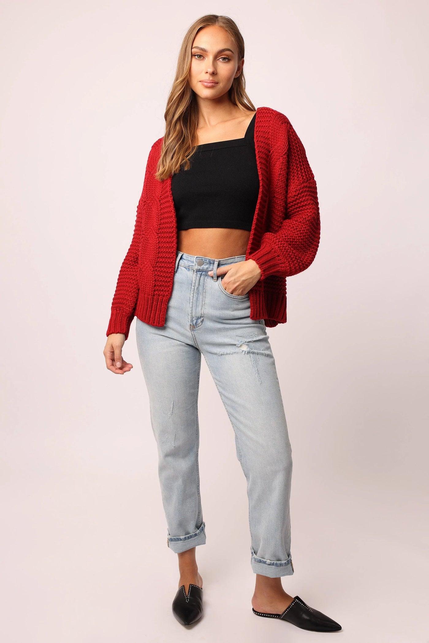 Another Love Tamar Open Cardigan Full.