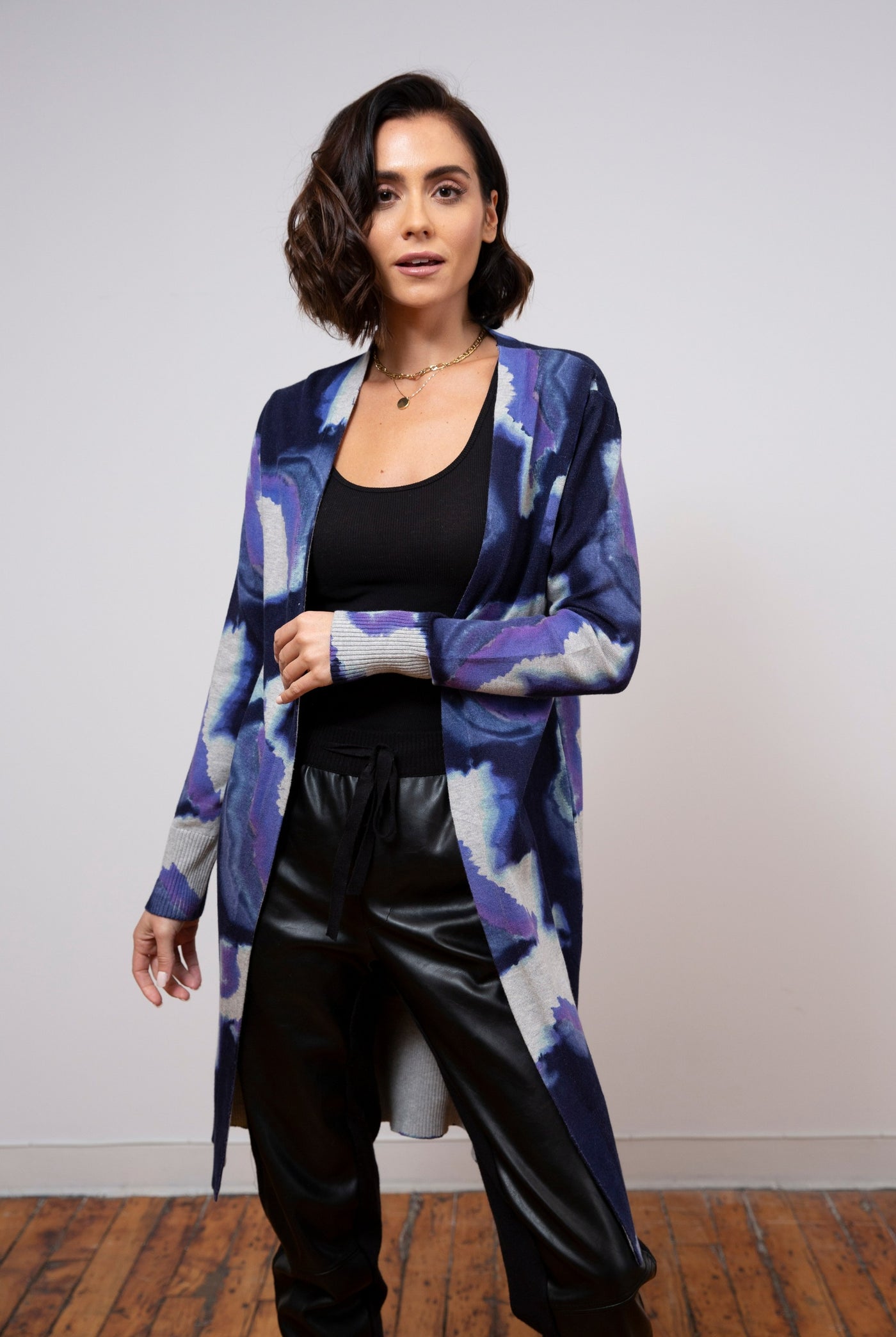 Hudson Open Front Cardigan