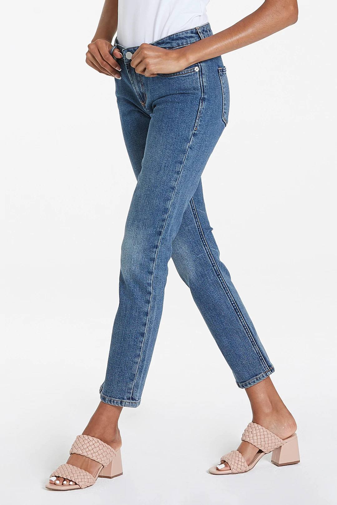 Dear John Denim Blaire High Rise Ankle Jean Oregon Side.