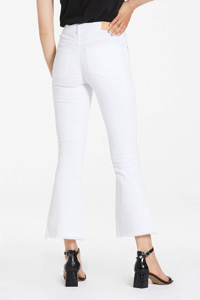 Dear John Denim Jeanne Super High Rise Cropped Flare Jeans back.