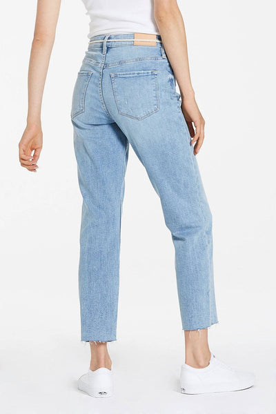 Dear John Denim Jodi High-Rise Cropped Straight Geneva Jeans back.
