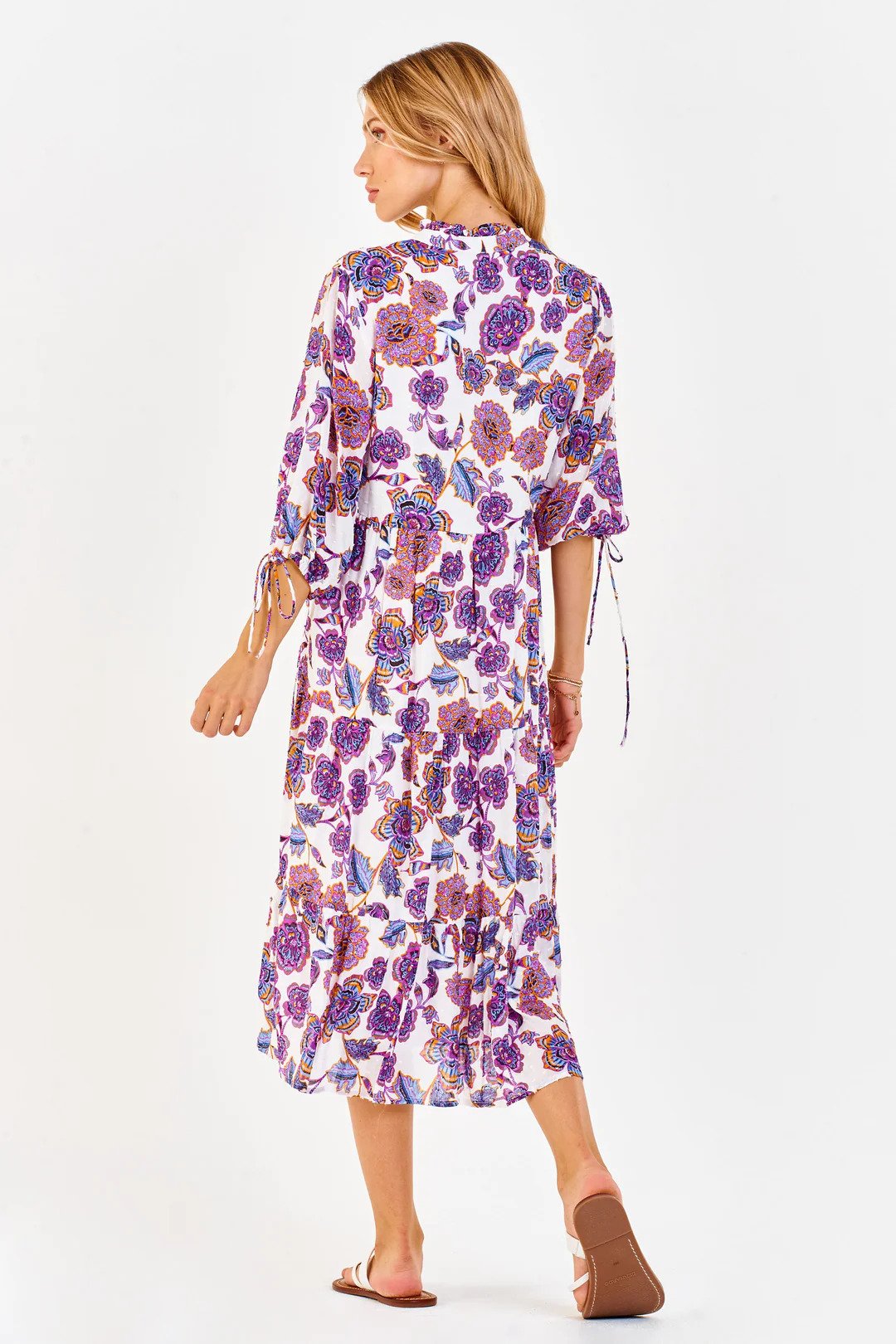 Dear John Denimn Joan Deep V Dress Day Dreamer Back.