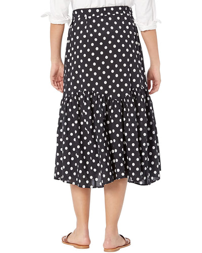 Connect The Dots Gathered Tiered Skirt