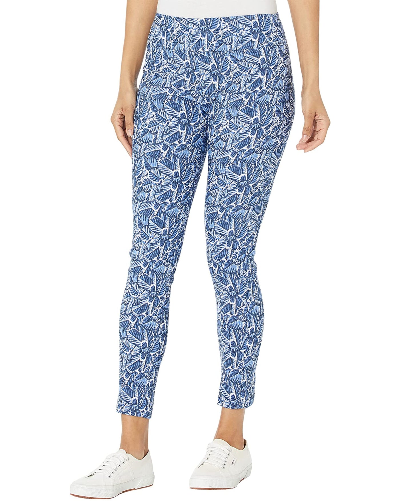 Elliott Lauren Mood Indigo Pull-on Pant Front.